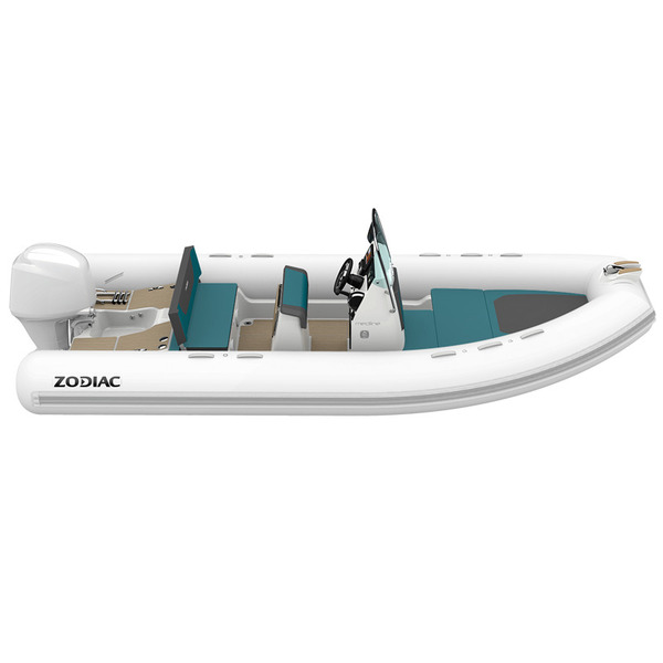 Zodiac MEDLINE 580 PVC Boat with Light Gel Coat, Max 12 Persons (BOAT ONLY)