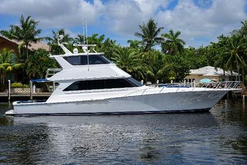 2001 Viking 65 Enclosed Bridge