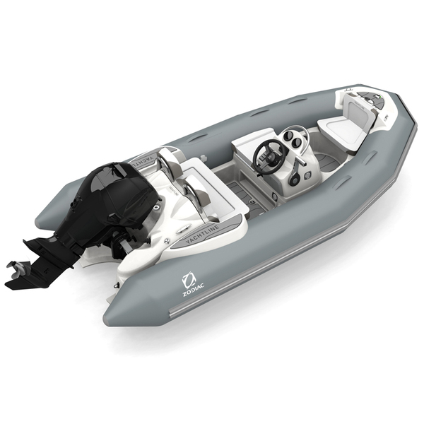 Zodiac YACHTLINE 360 Deluxe PVC Boat Grey, Max 4 Persons (BOAT ONLY)