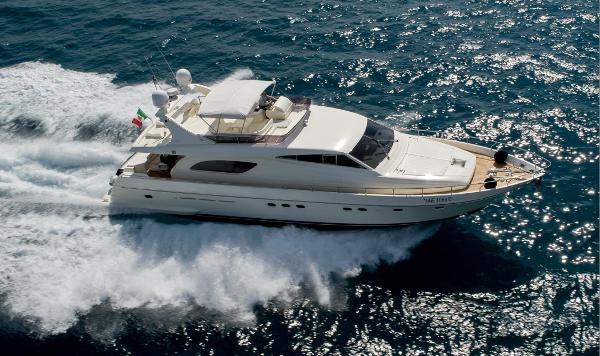 Ferretti Yachts 72 Aerial view