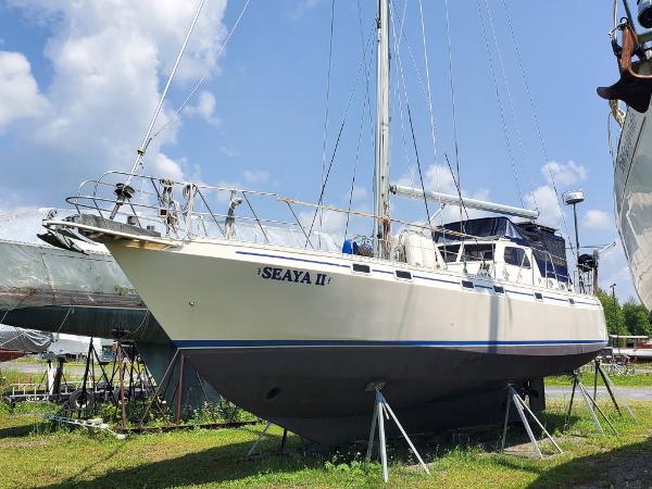 1996 Custom 49 Steel Center Cockpit Cutter