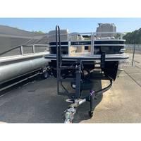 Ranger Reata 223FC 2025 Ranger Reata 223FC pontoon boat on trailer, parked outdoors.
