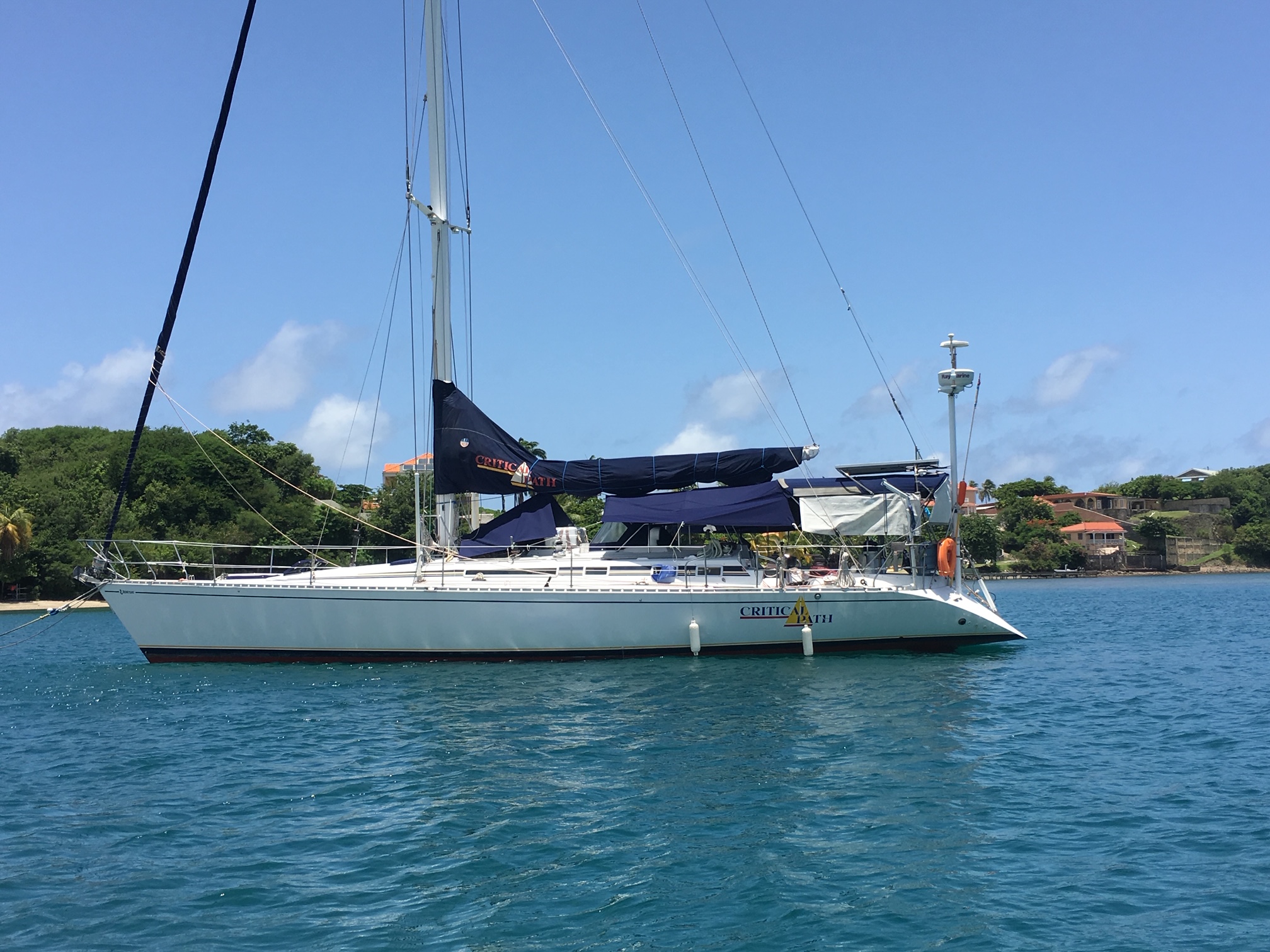 51 ft beneteau sailboat