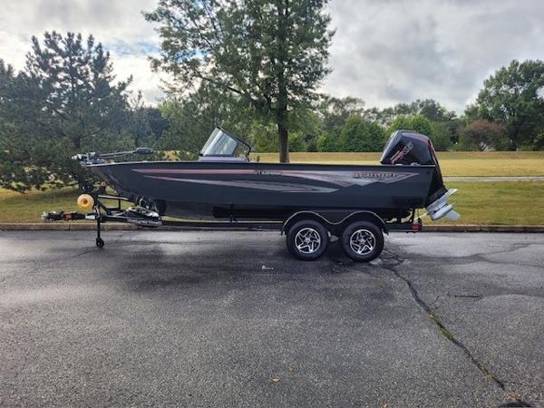 Ranger VX1988 WT 2024 Ranger VX1988 WT boat on trailer, parked outdoors.