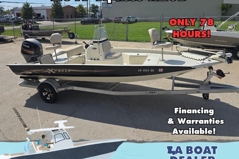 Xpress H20B Bay 2017 Xpress H20B Bay boat on trailer, available with financing and warranties.