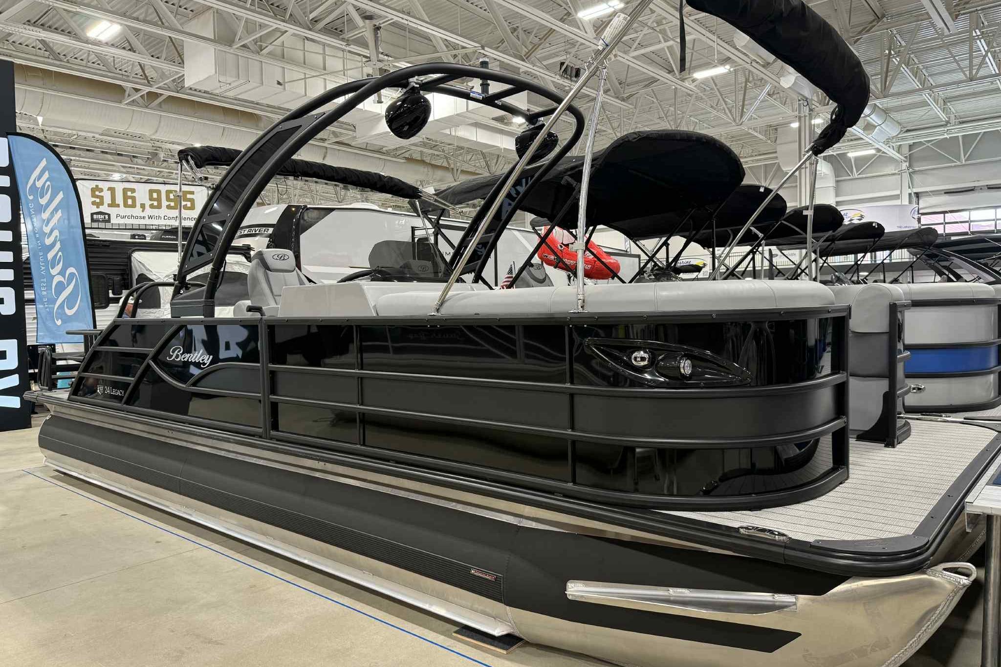 2026 Bentley Pontoons Legacy 243 Swingback Dual Captain Full Tube Tower