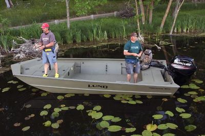 Lund 1870 Predator Tiller Boat