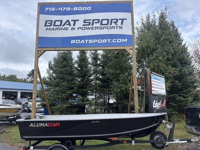2026 Alumacraft V-14 Tiller