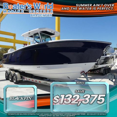 2024 Blackfin 302 CC 302 Center Console