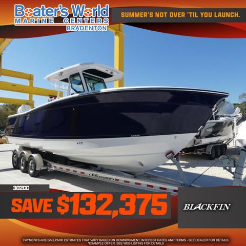 2024 Blackfin 302 CC 302 Center Console