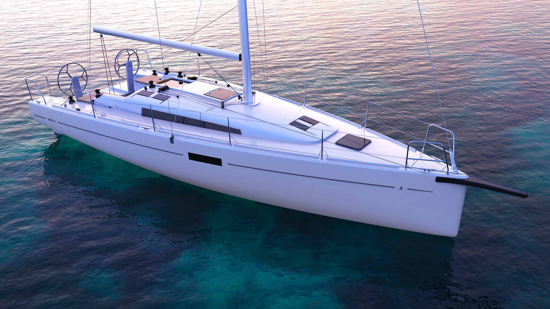 Beneteau first 36 On water