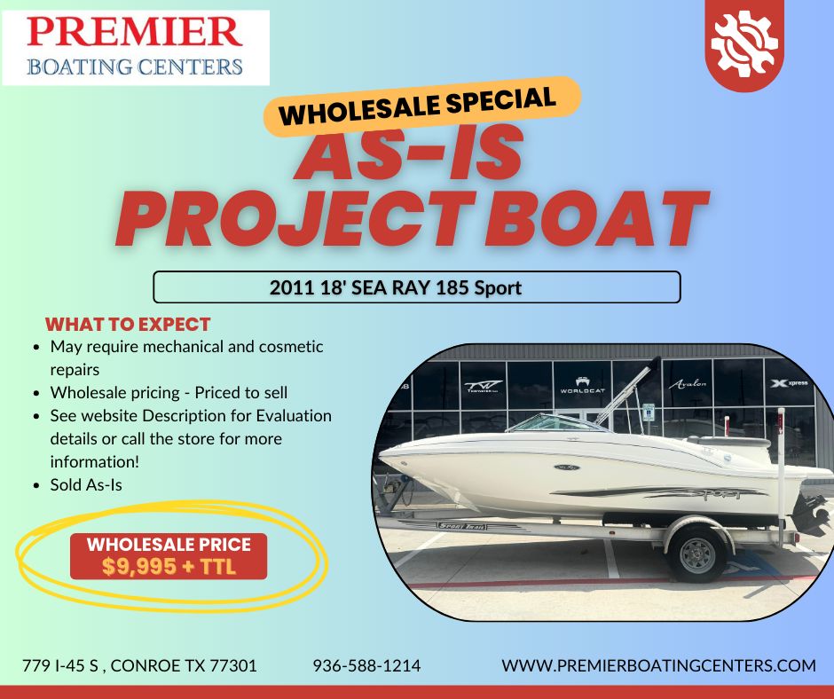 2011 Sea Ray 185 Sport