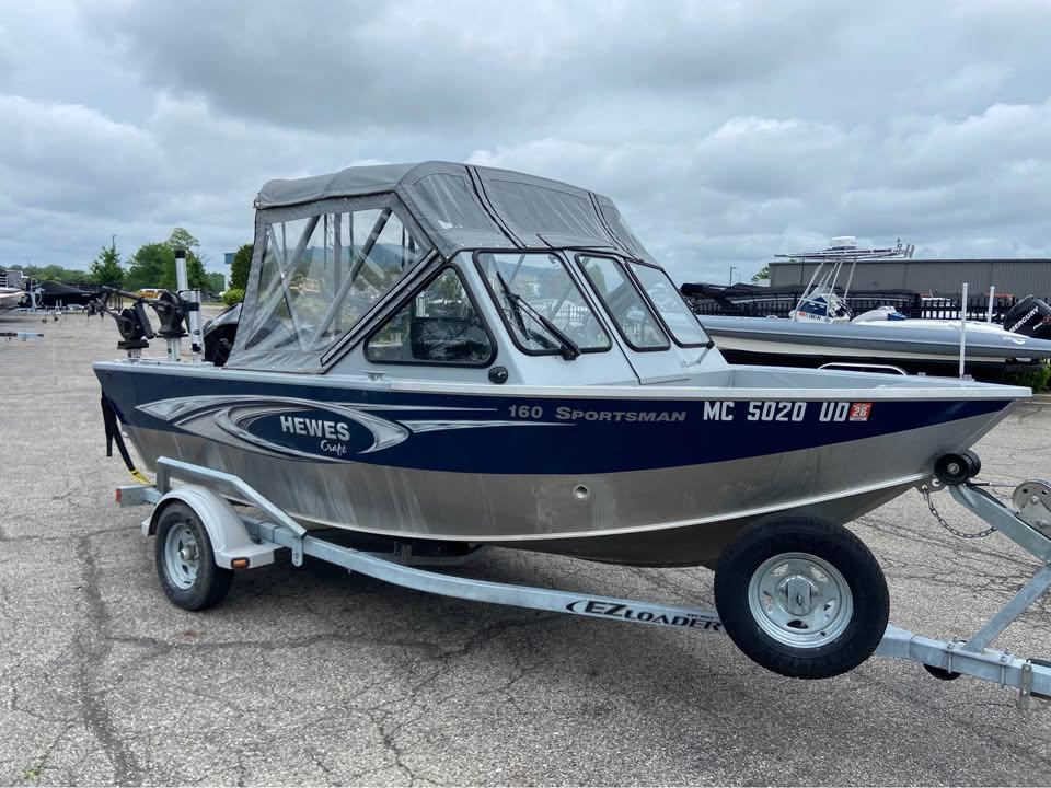 2018 Hewescraft 160 Sportsman