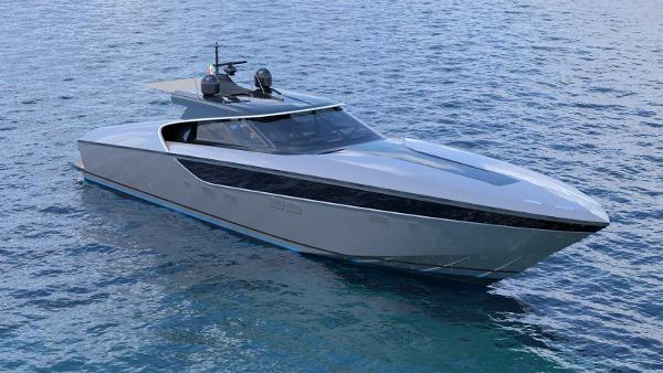 Cantieri di Pisa 80 Veloce 2024 Cantieri di Pisa 80 Veloce yacht on open water, sleek and modern design.