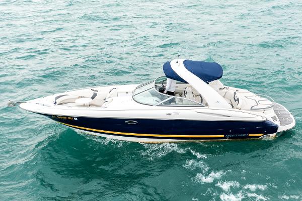 Monterey 318SS Super Sport with new Seakeeper Port Profile