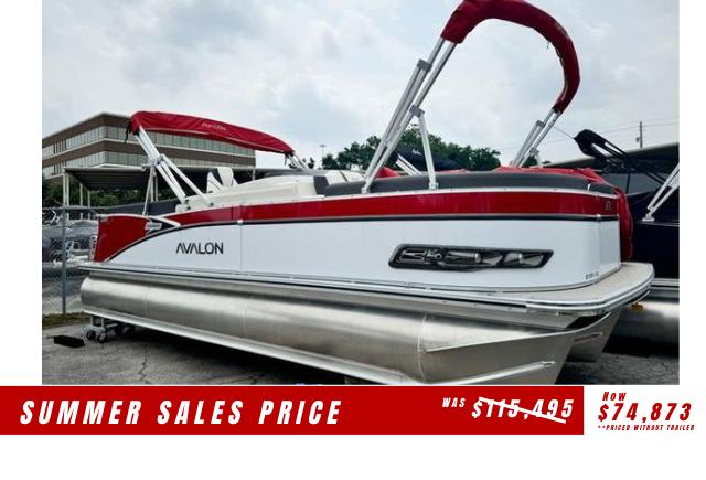 2024 Avalon Catalina 23' Quad Lounger