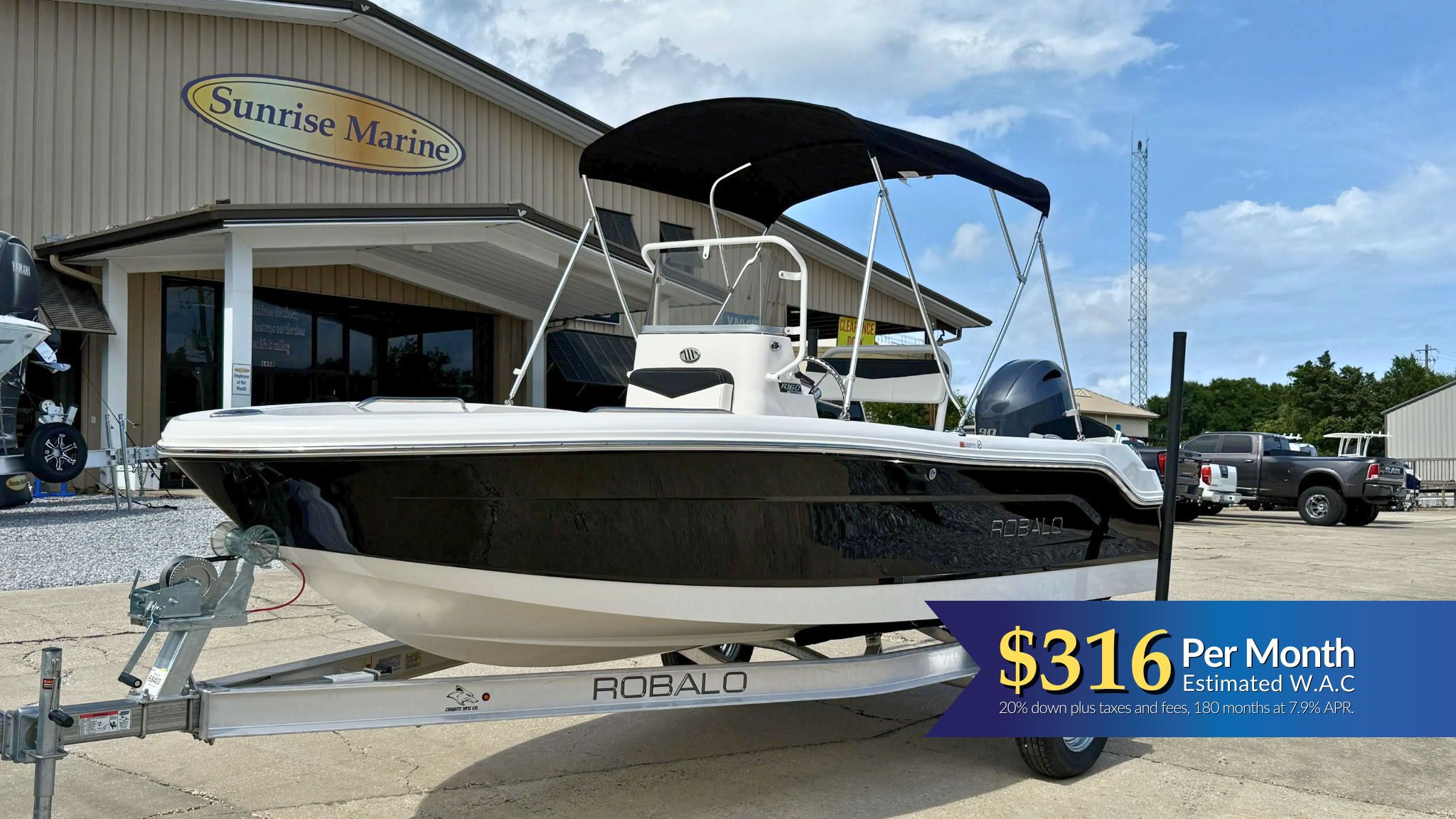 2025 Robalo 160 cc