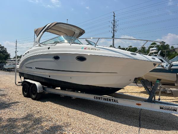 Chaparral Signature 270 2012 Chaparral Signature 270 boat on Continental trailer in outdoor lot.