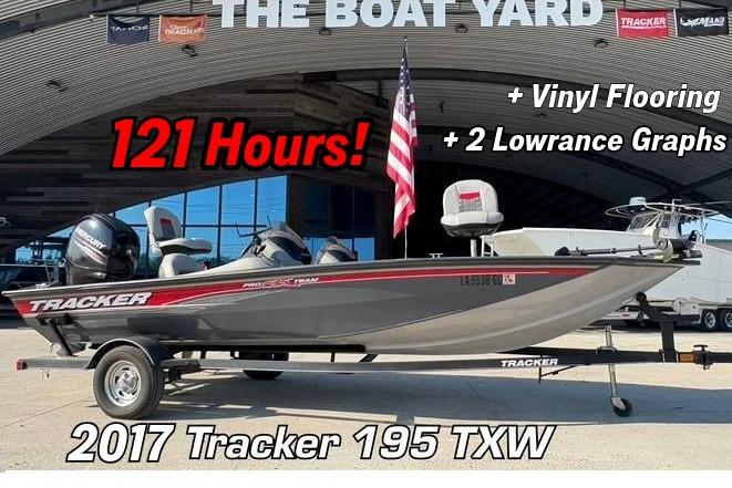 2017 Tracker Pro Team 195 TXW