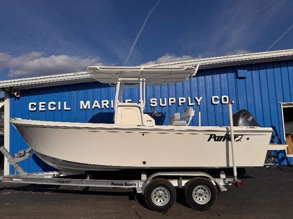 Parker 21 Special Edition 2025 Parker 21 Special Edition boat on trailer at Cecil Marine Supply Co.