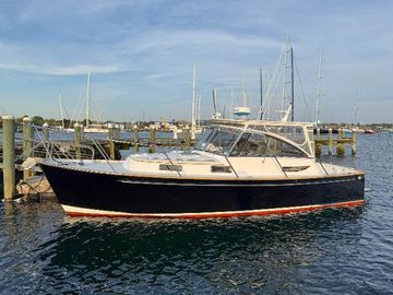 2002 Legacy 34 Express Twin Jet