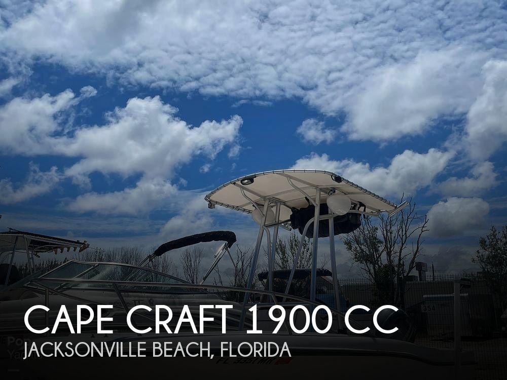 Cape Craft 1900 CC 2004 Cape Craft 1900 CC for sale in Jacksonville Beach, FL