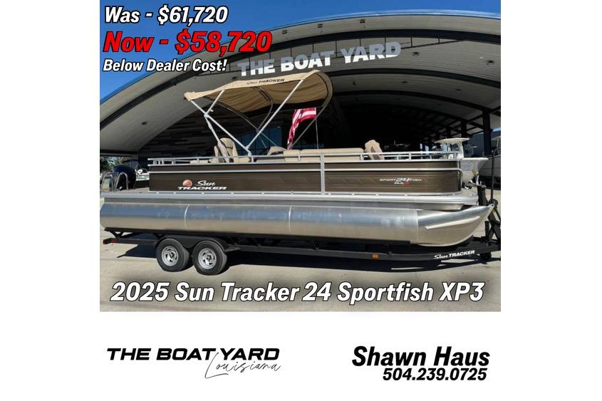 2025 Sun Tracker 24 Sportfish XP3