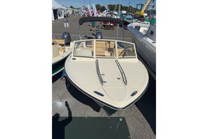 Rossiter 20 Day Boat 2026 Rossiter 20 Day Boat displayed at a boat show, featuring sleek design and modern amenities.