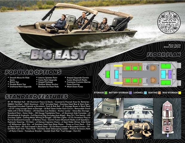 2026 SeaArk Big Easy / DF250ATXSS