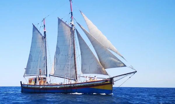 1957 Historic Ketch aurique 25m
