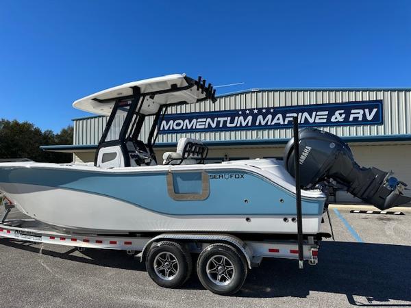 Sea Fox 268 Commander 2024 Sea Fox 268 Commander boat on trailer at Momentum Marine & RV.