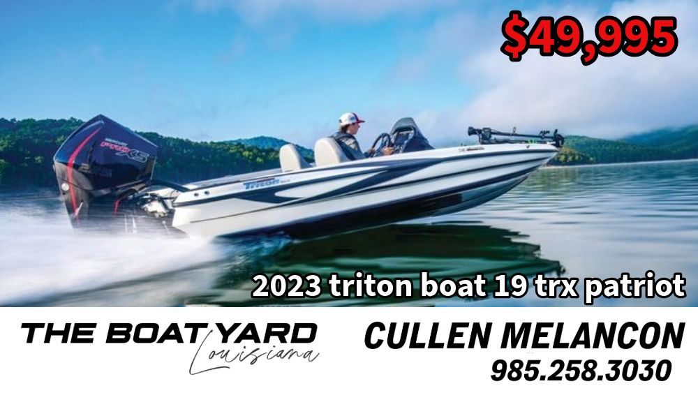 2023 Triton 19 TrX Patriot