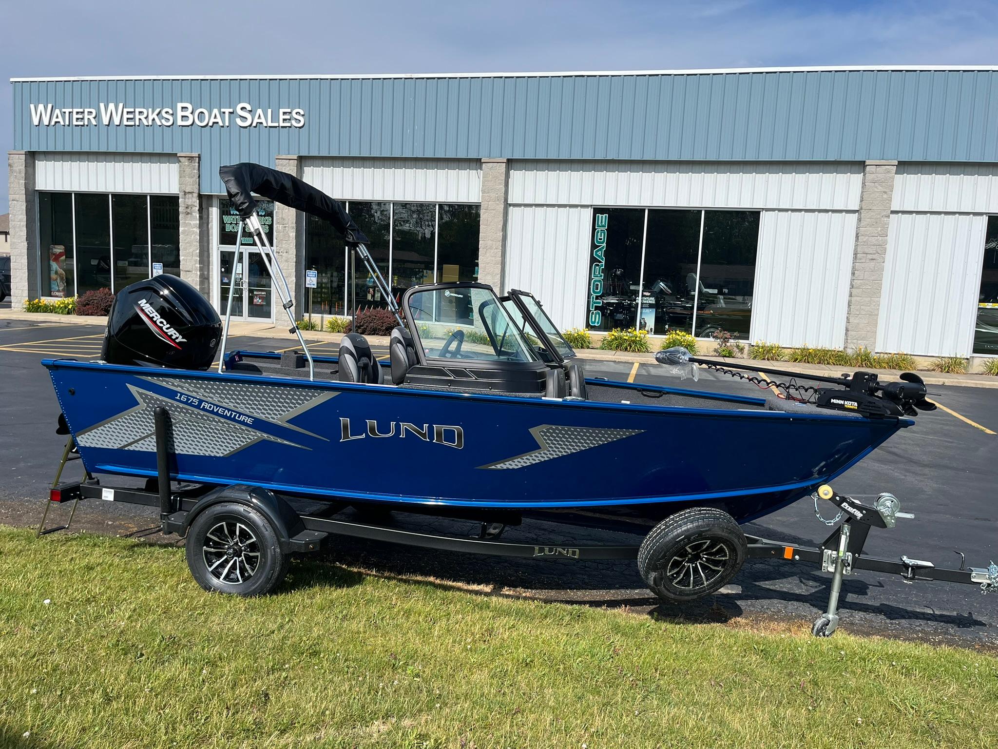 Lund 1675 Adventure Sport 2026 Lund 1675 Adventure Sport boat displayed at Water Werks Boat Sales.