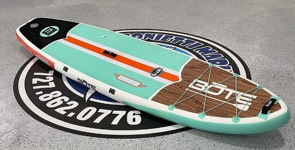 Custom Breeze Aero 11'6 Classic Teak Inflatable Paddle Board