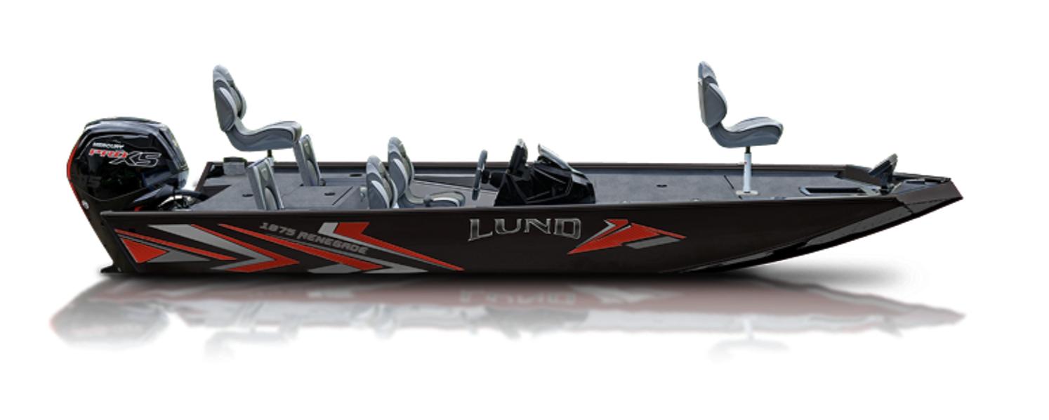 Lund® Renegade 1875 - 18 Foot Crappie Fishing Boats (Mod V Hull)