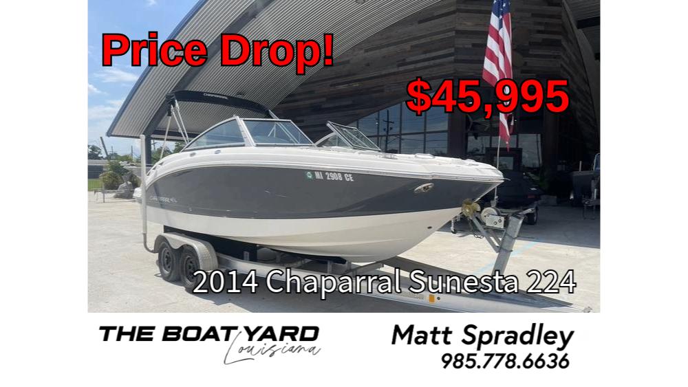 2014 Chaparral Sunesta 224