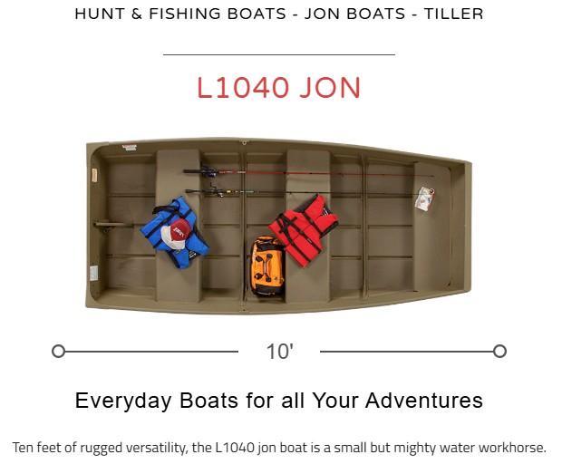 2024 Lowe L1040 Jon
