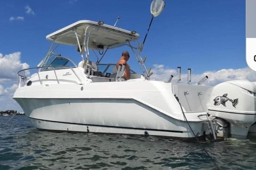 2001 Aquasport 28 Walkaround