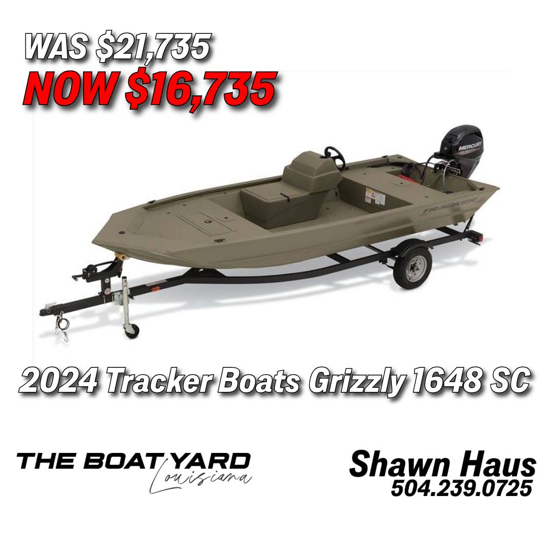 2024 Tracker Grizzly 1648 SC