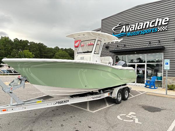 Sea Fox 248 Commander 2025 Sea Fox 248 Commander boat on trailer at Avalanche Motorsports.