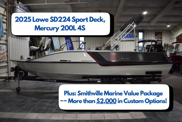 2025 Lowe SD224 Sport Deck