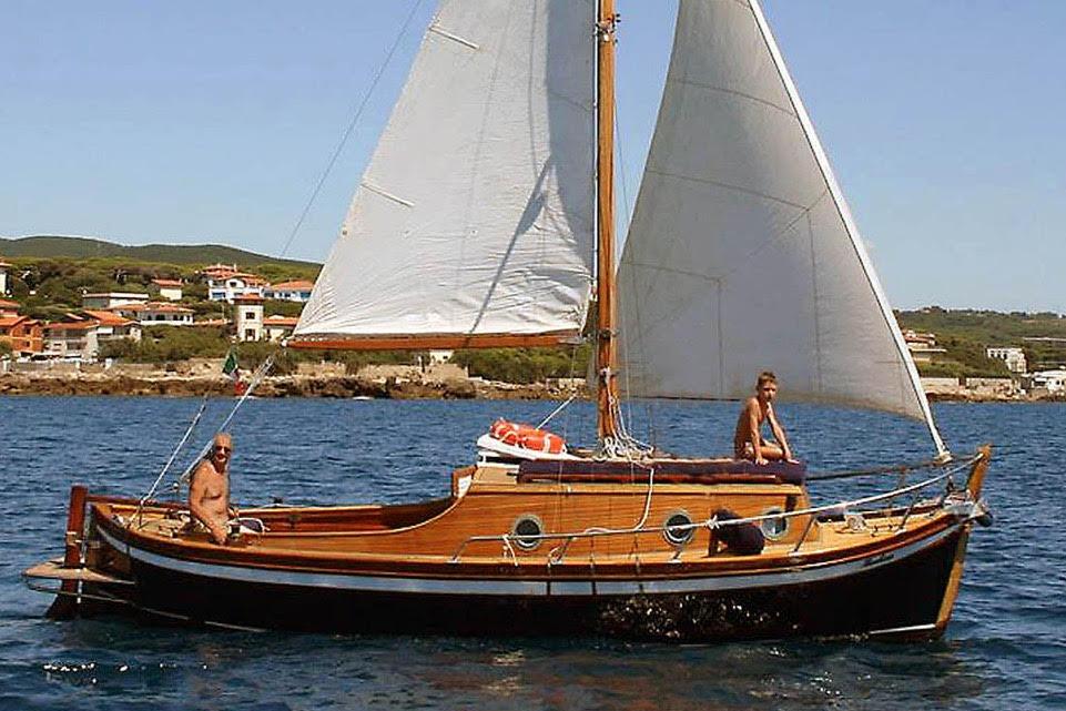 1968 Renato Penco Gozzo Ligure cabinato a vela