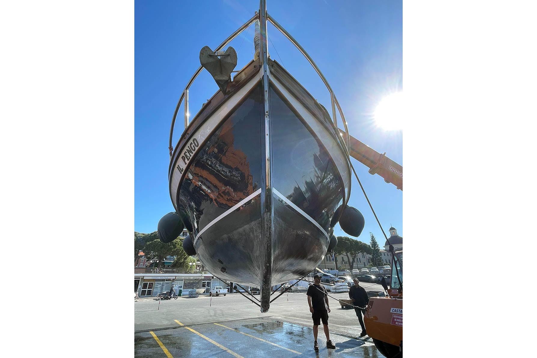 1968 Renato Penco Gozzo Ligure cabinato a vela