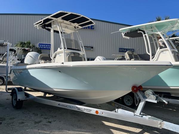 Key West 189 FS 2025 Key West 189 FS boat on trailer, displayed outdoors.