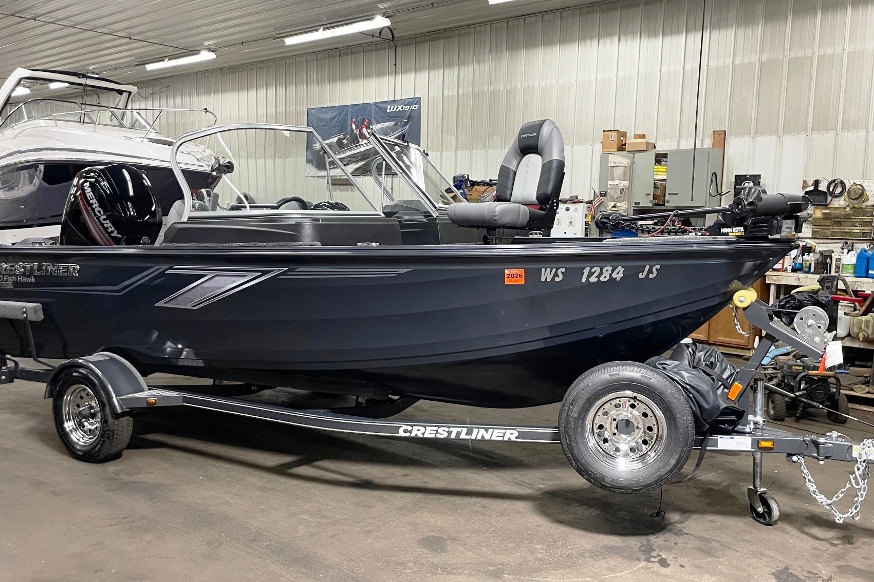 2019 Crestliner 1650 FISH HAWK WT JS