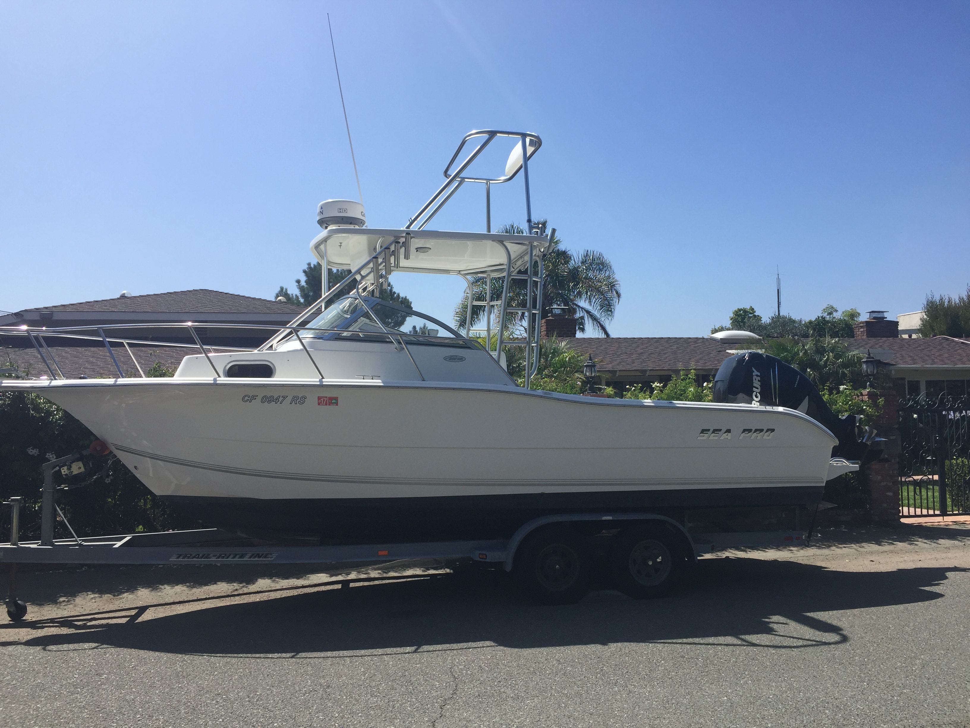 2008 Sea Pro 238 Walk Around