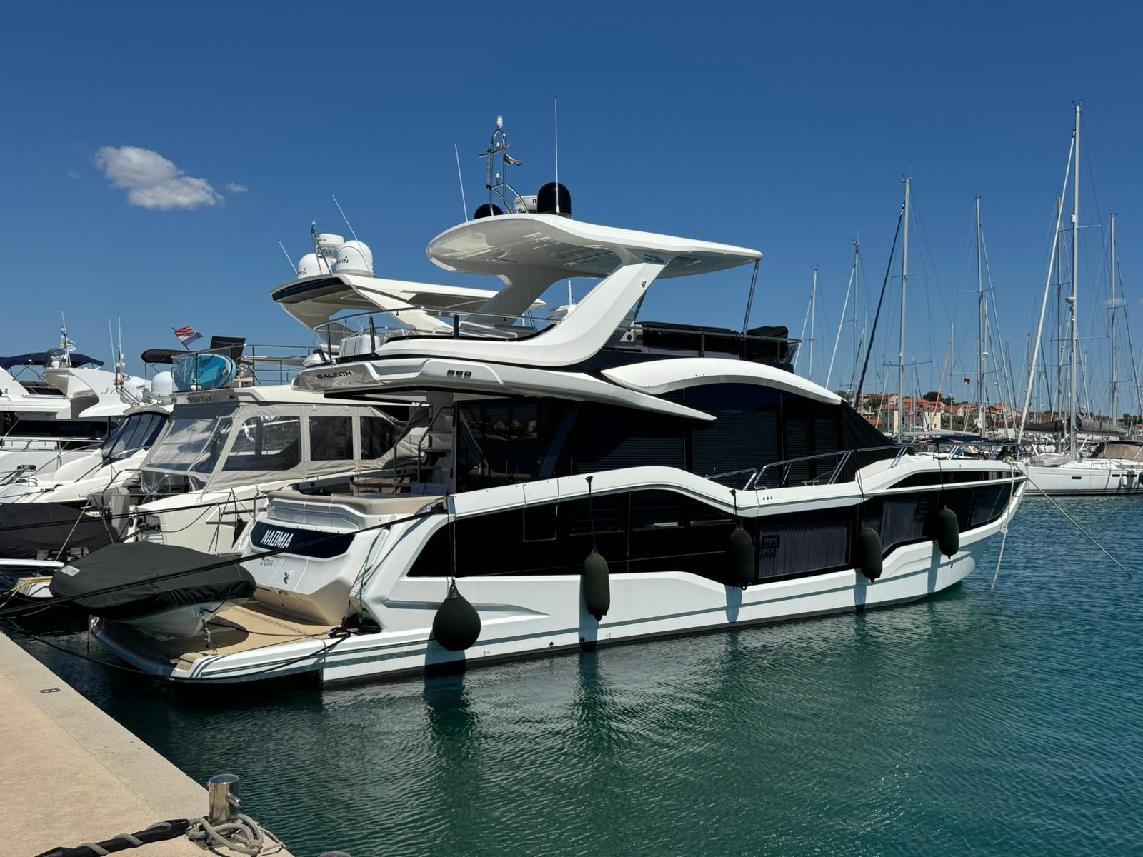 Galeon 560 Fly Galeon 560 fly 2024 used yacht boat for sale jacht