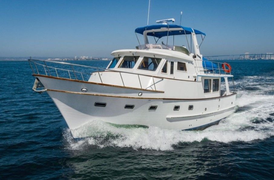 2001 DeFever 49 Raised Pilothouse