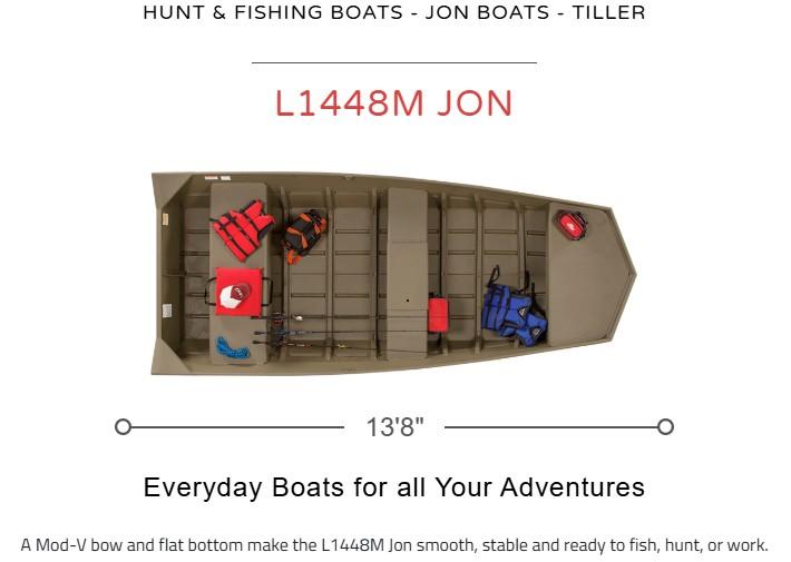 2025 Lowe L1448M Jon