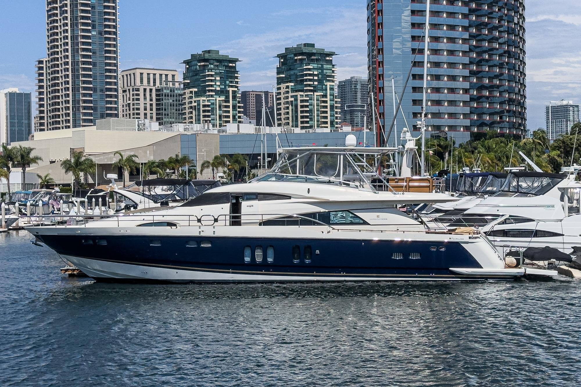 2006 Fairline 74 Custom Yacht